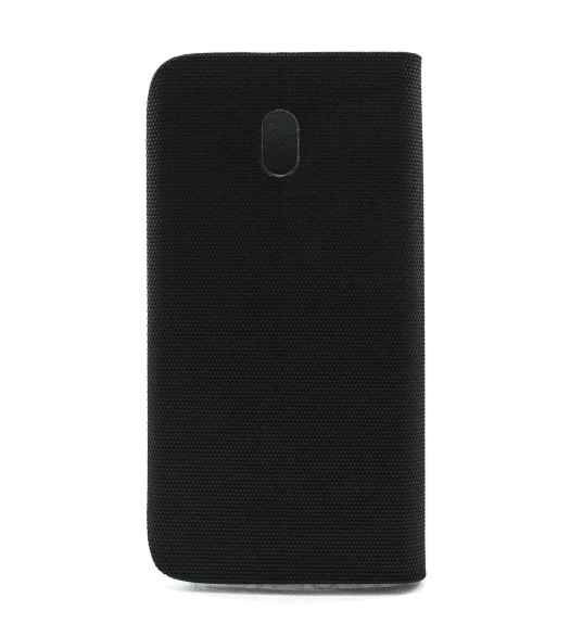 Книжка Gelius Canvas для Xiaomi Redmi 8a чорна-1