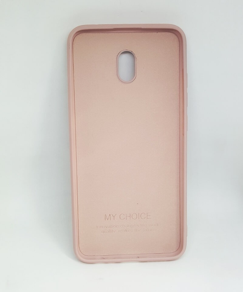HQ Silicone Case Xiaomi Redmi 8A персиковий-1