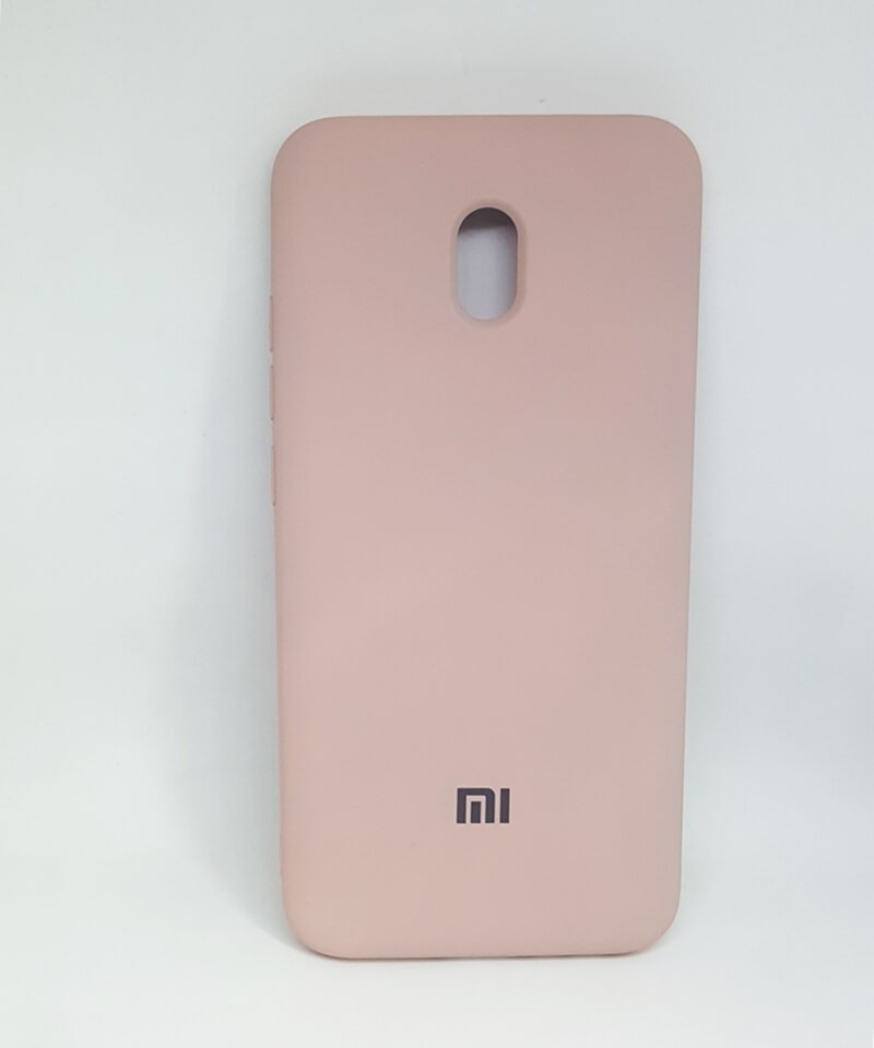 HQ Silicone Case Xiaomi Redmi 8A персиковий-0