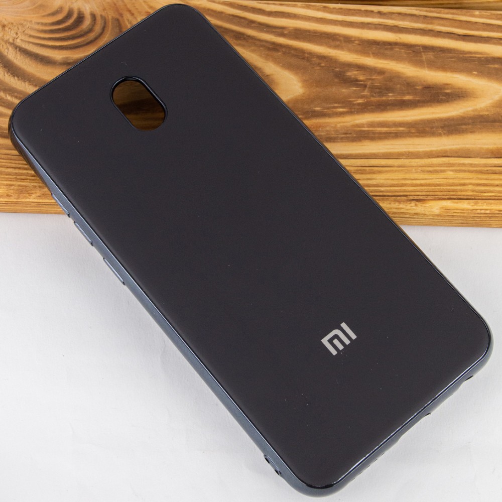 Чохол Matte LOGO для Xiaomi Redmi 8a (Black)-1