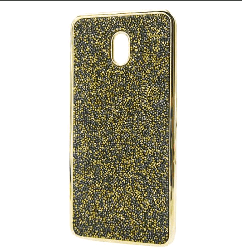Накладка Grainy Diamonds для Xiaomi Redmi 8A золота-0