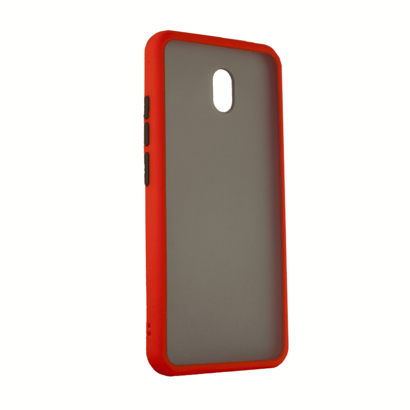 Накладка Totu Gingle для Xiaomi Redmi 8a червоний з чорними кнопками-0