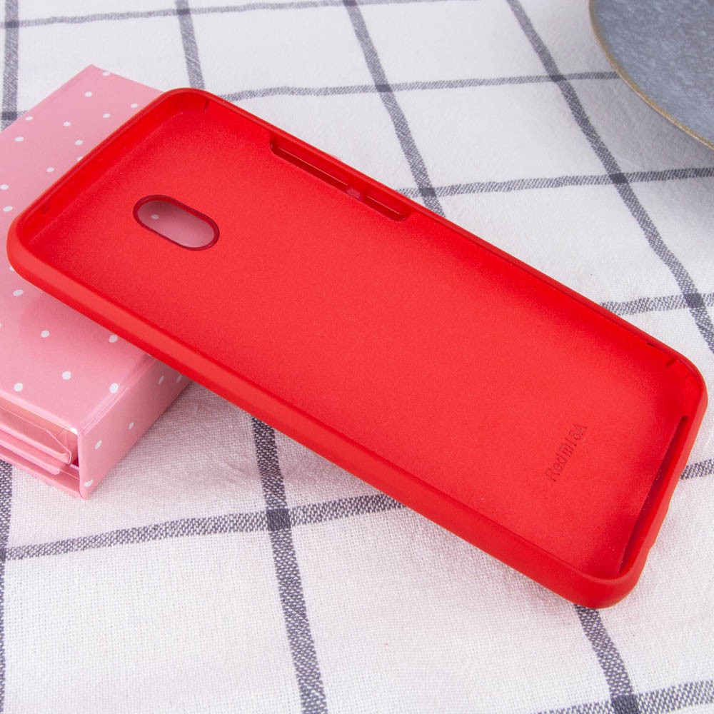 Silicone Cover Full Protective для Xiaomi Redmi 8A Dark Red-2