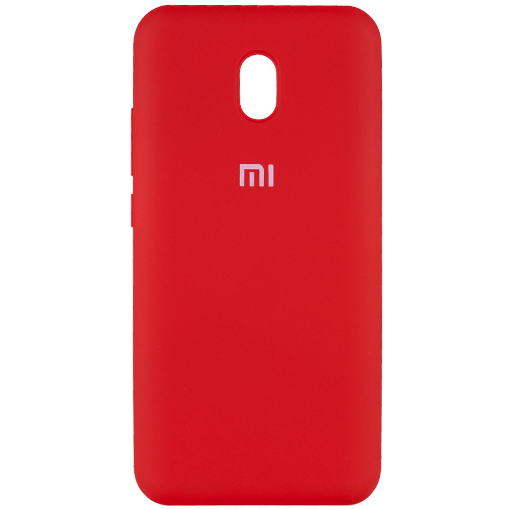Silicone Cover Full Protective для Xiaomi Redmi 8A Dark Red-0