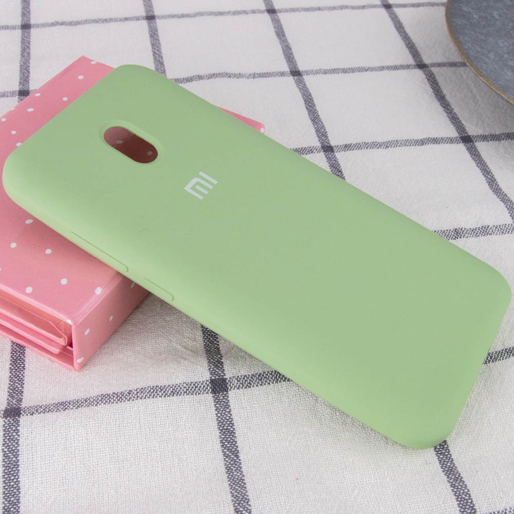 Silicone Cover Full Protective для Xiaomi Redmi 8A Mint-1