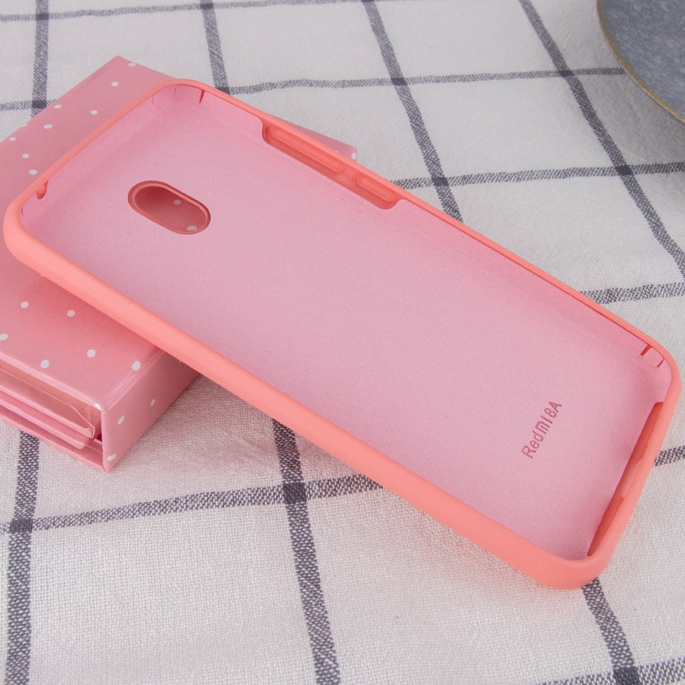 Silicone Cover Full Protective для Xiaomi Redmi 8A Peach-2