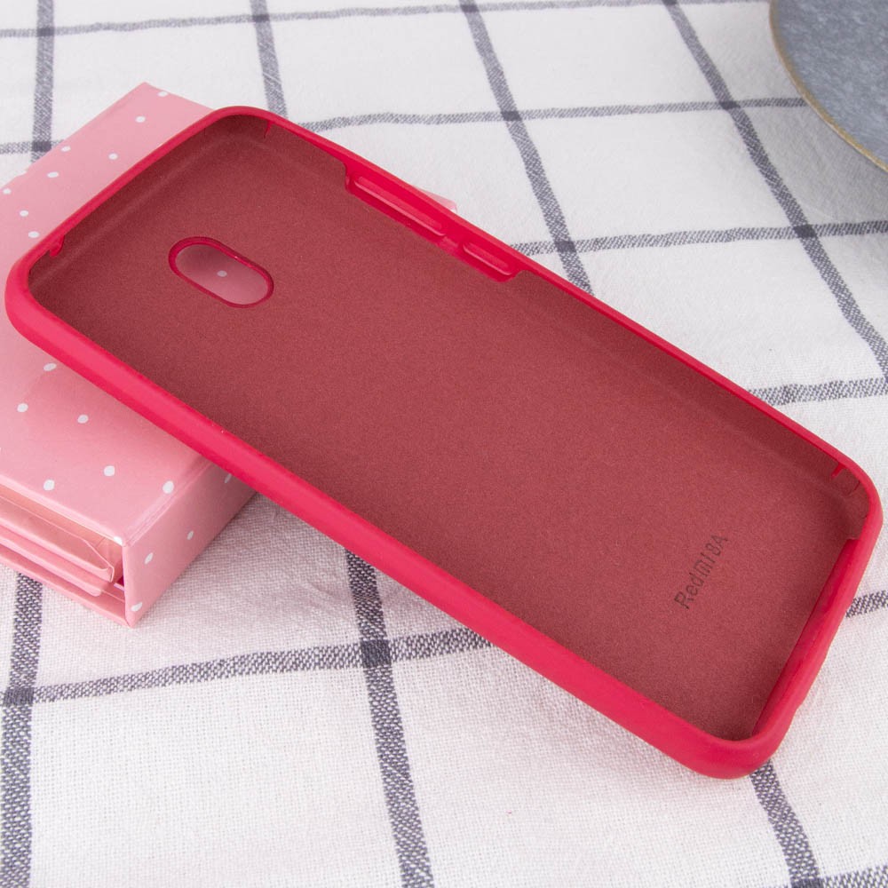 Silicone Cover Full Protective для Xiaomi Redmi 8A Hot Pink-2