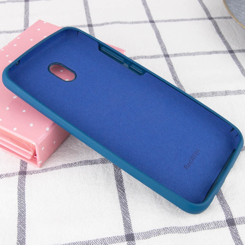 Silicone Cover Full Protective для Xiaomi Redmi 8A Cobalt-2