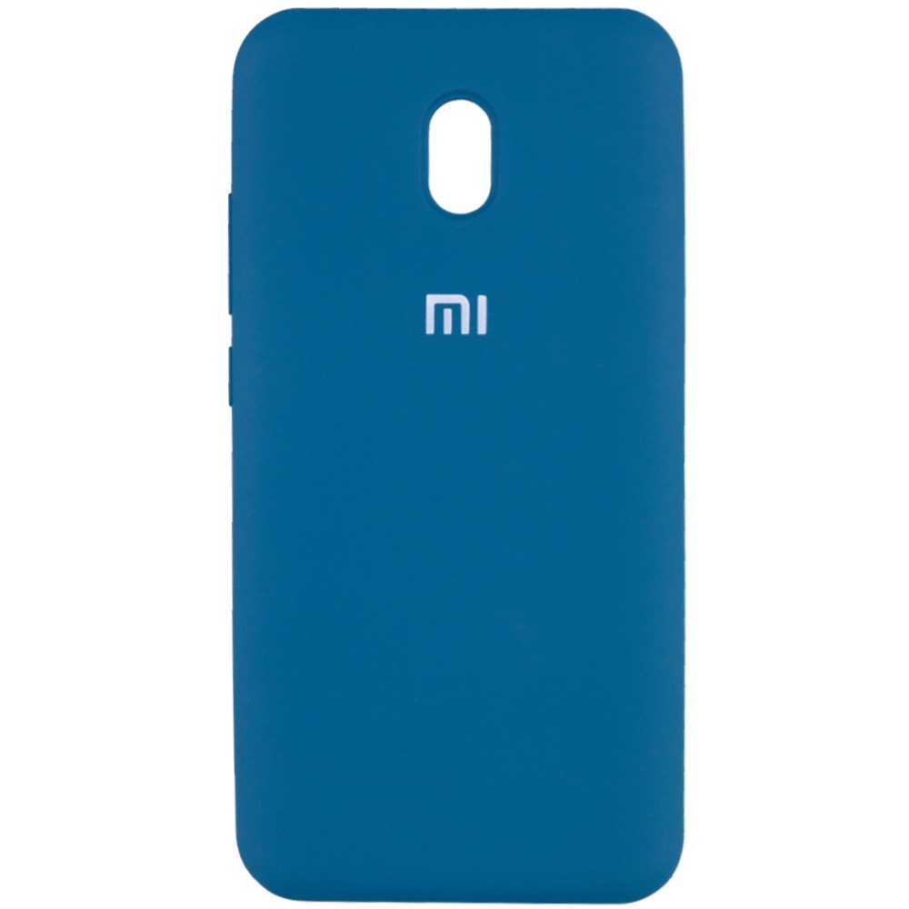 Silicone Cover Full Protective для Xiaomi Redmi 8A Cobalt-0