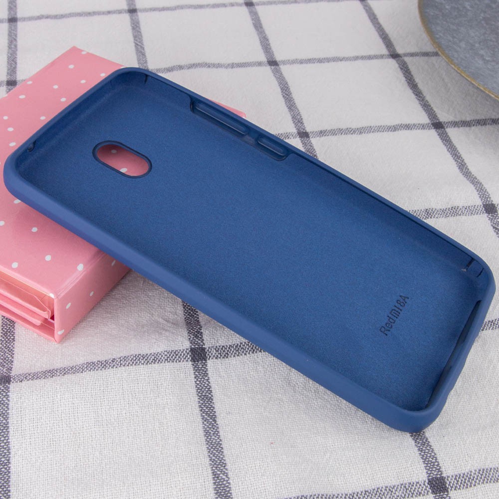 Silicone Cover Full Protective для Xiaomi Redmi 8A Navy Blue-2