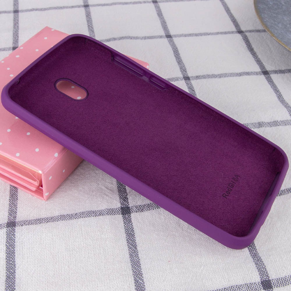 Silicone Cover Full Protective для Xiaomi Redmi 8A Grape-2