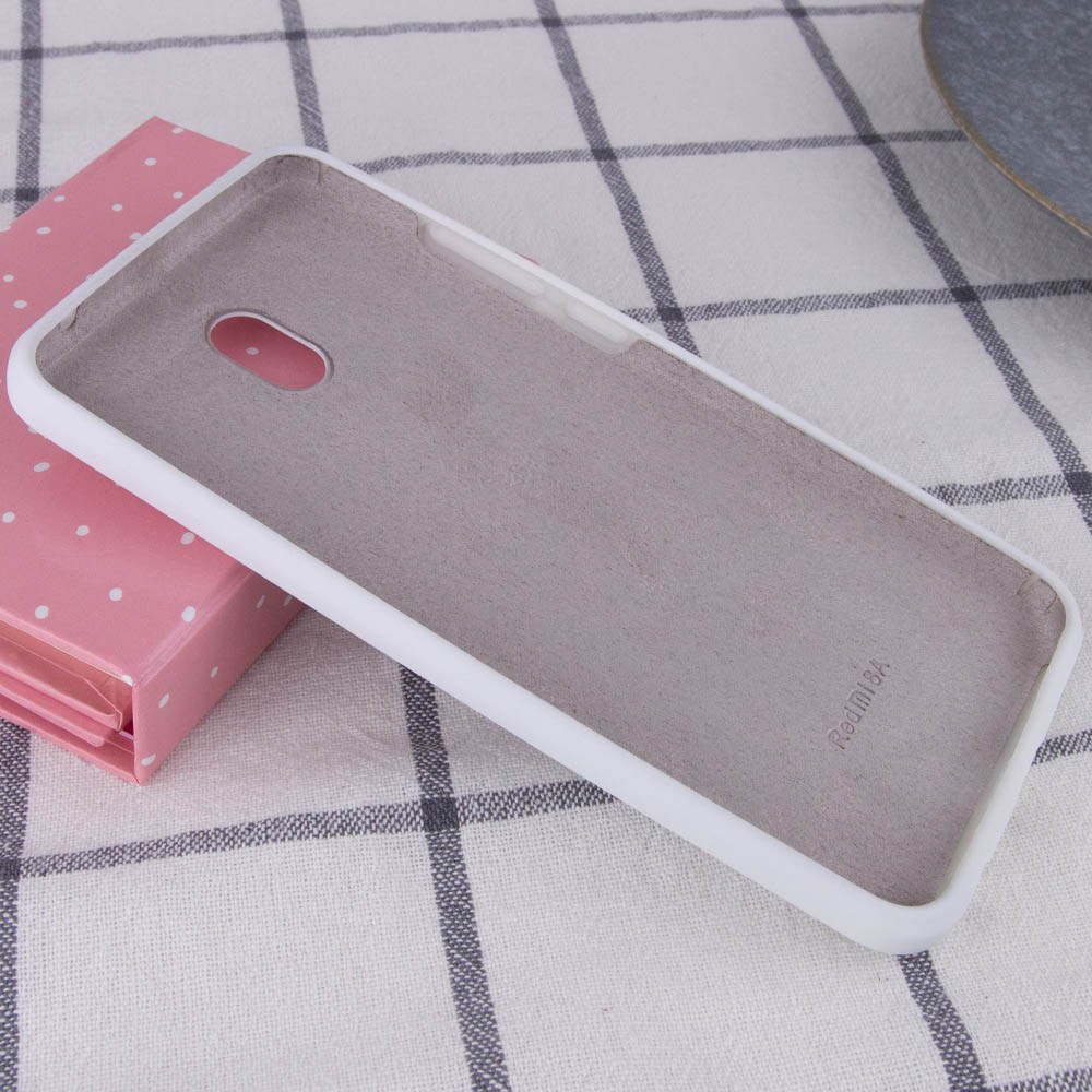 Silicone Cover Full Protective для Xiaomi Redmi 8A White-2
