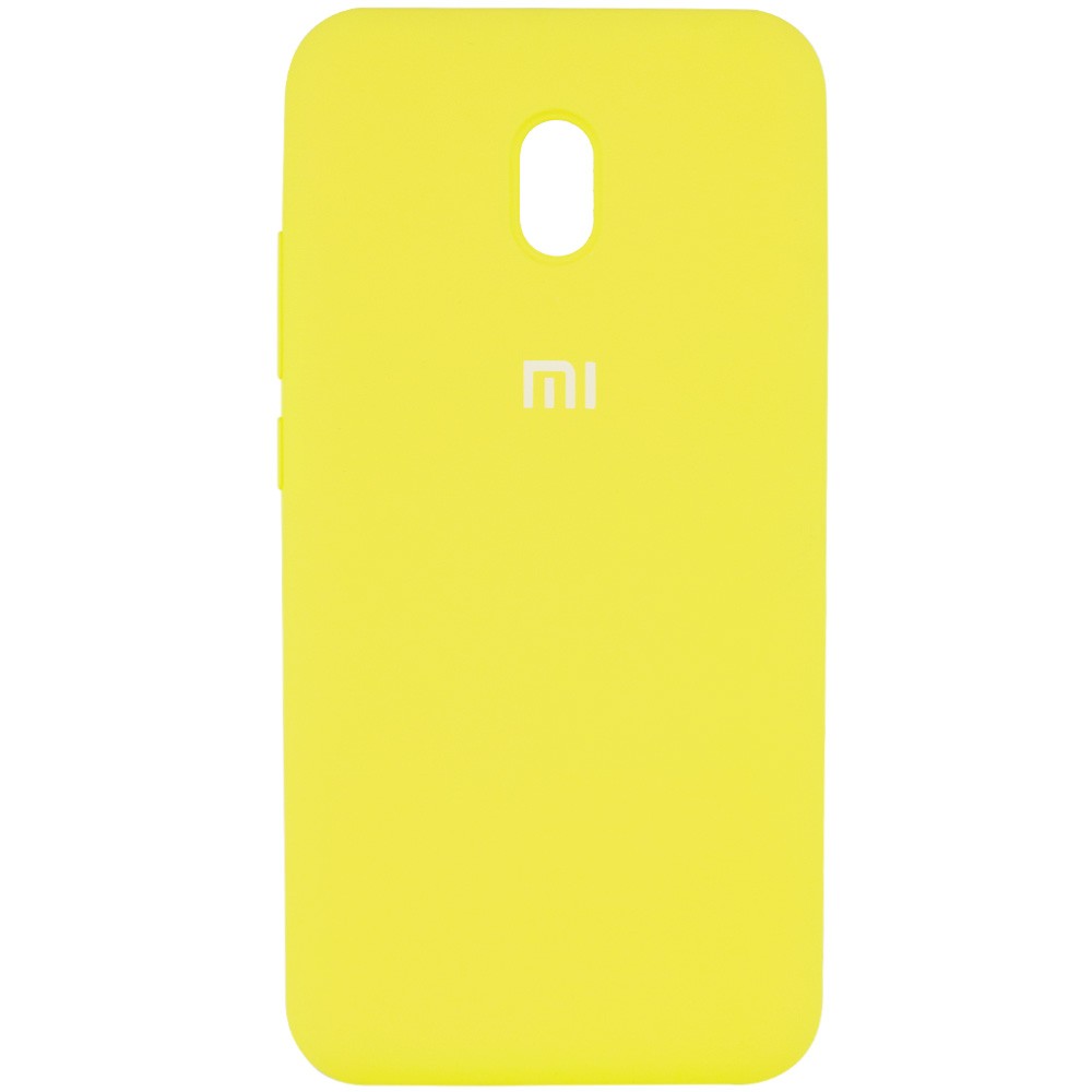 Silicone Cover Full Protective для Xiaomi Redmi 8A Yellow-0