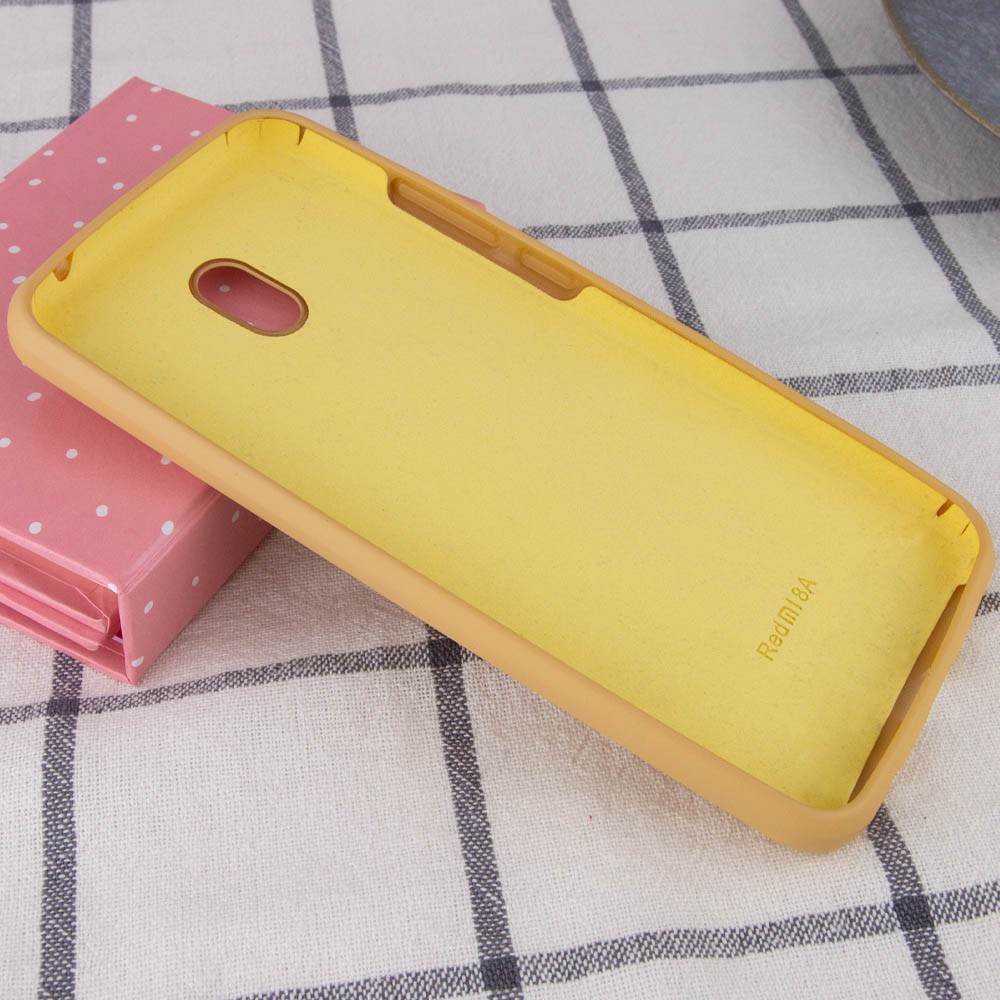 Silicone Cover Full Protective для Xiaomi Redmi 8A Gold-2