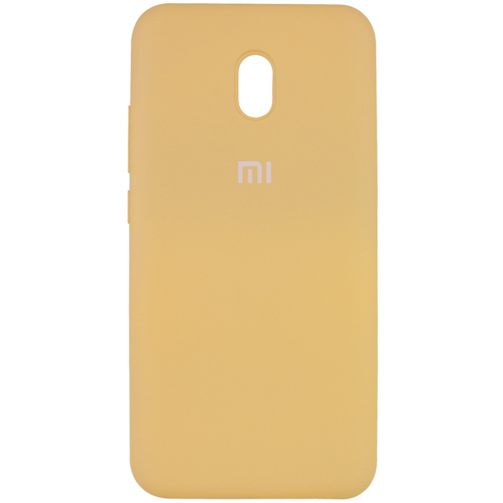 Silicone Cover Full Protective для Xiaomi Redmi 8A Gold-0