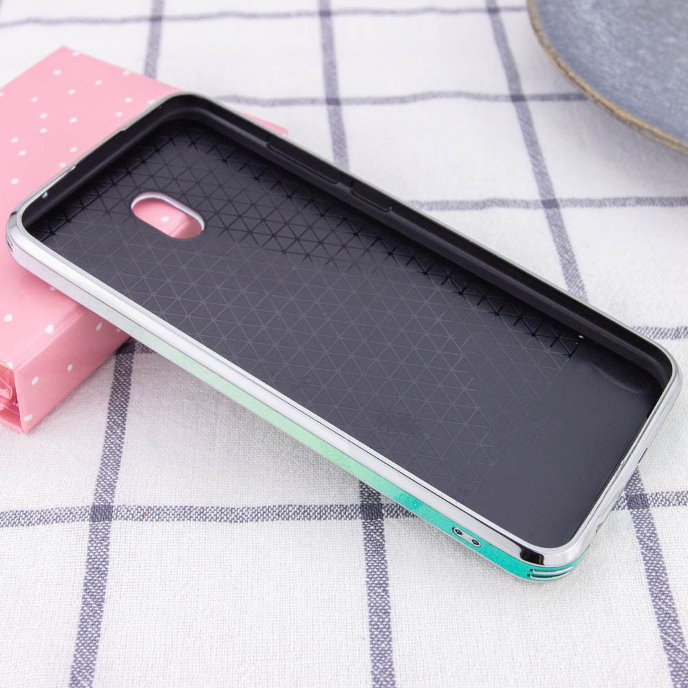 Накладка Glass SW для Xiaomi Redmi 8A  Бірюзова-2