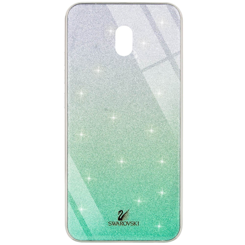 Накладка Glass SW для Xiaomi Redmi 8A  Бірюзова-0