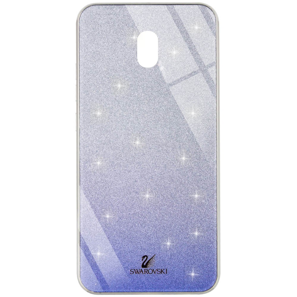 Накладка Glass SW для Xiaomi Redmi 8A  Синя-0