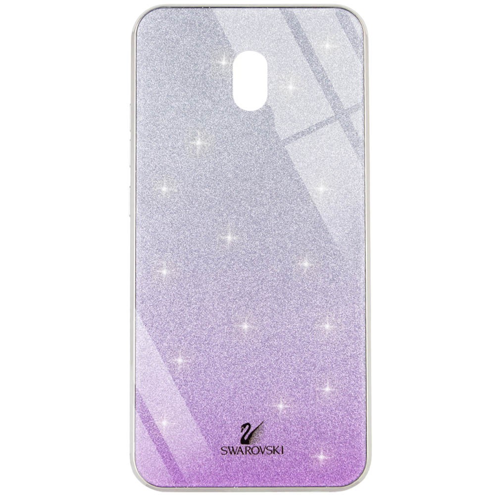 Накладка Glass SW для Xiaomi Redmi 8A  Фіолетова-0