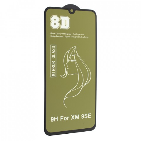 Захисне скло 8D для Xiaomi Mi 9SE золоте-0