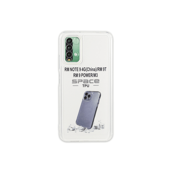 Накладка Space TPU для Xiaomi Poco M3 /Redmi 9T/Redmi 9 Power Transparent-0