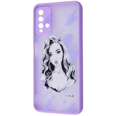 WAVE Cartoon Case Xiaomi Redmi 9T/Redmi 9 Power  (Kiss me)-0