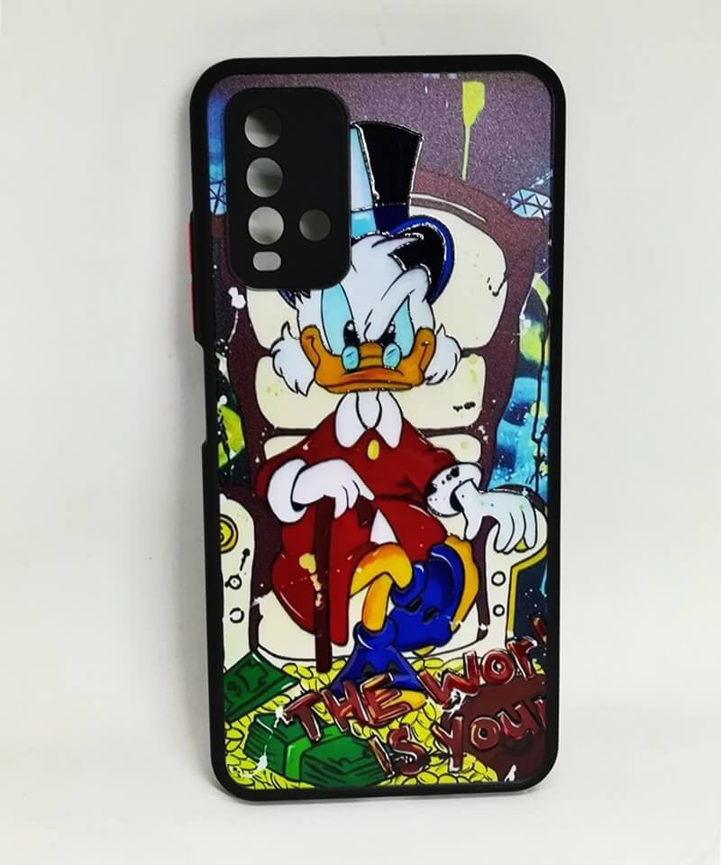 Накладка Totu Gingle Print для Xiaomi Redmi 9T Дональд Дак-0