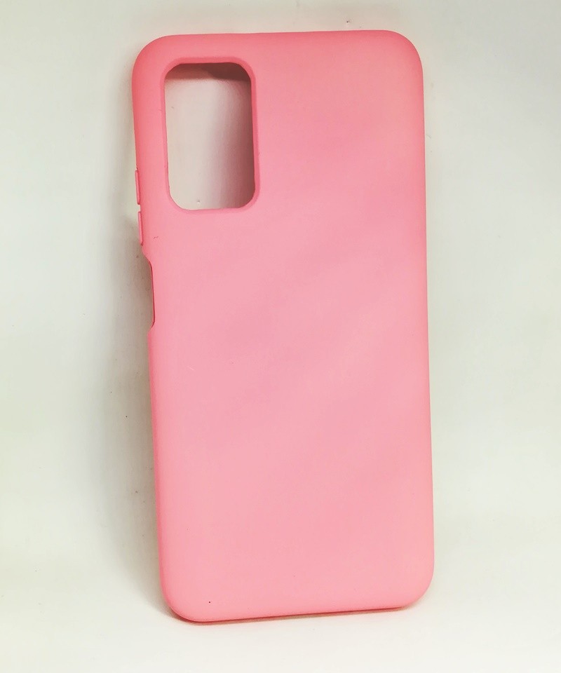 Накладка Soft Silicone Case для для Xiaomi Note 10 5G/Poco M3 Pro/Note 10T 5G/Note 11SE  рожева-0