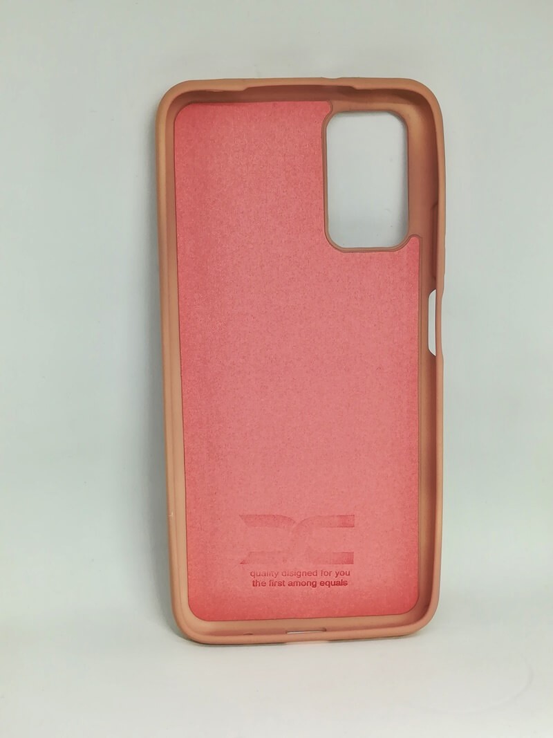 Накладка Soft Silicone Case для для Xiaomi Note 10 5G/Poco M3 Pro/Note 10T 5G/Note 11SE персикова-1