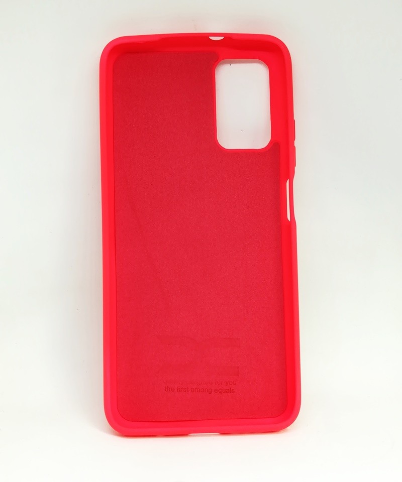 Накладка Soft Silicone Case для Xiaomi Redmi 9T/Poco M3 малинова-1