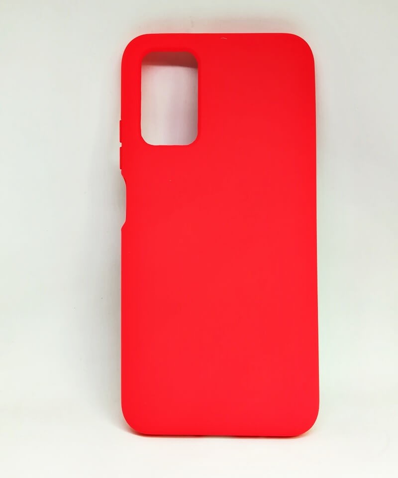 Накладка Soft Silicone Case для Xiaomi Redmi 9T/Poco M3 малинова-0