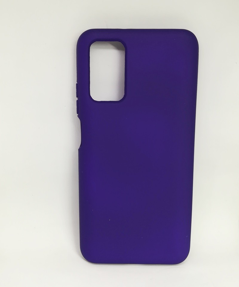 Накладка Soft Silicone Case для Xiaomi Redmi 9T/Poco M3 фіолетова-0