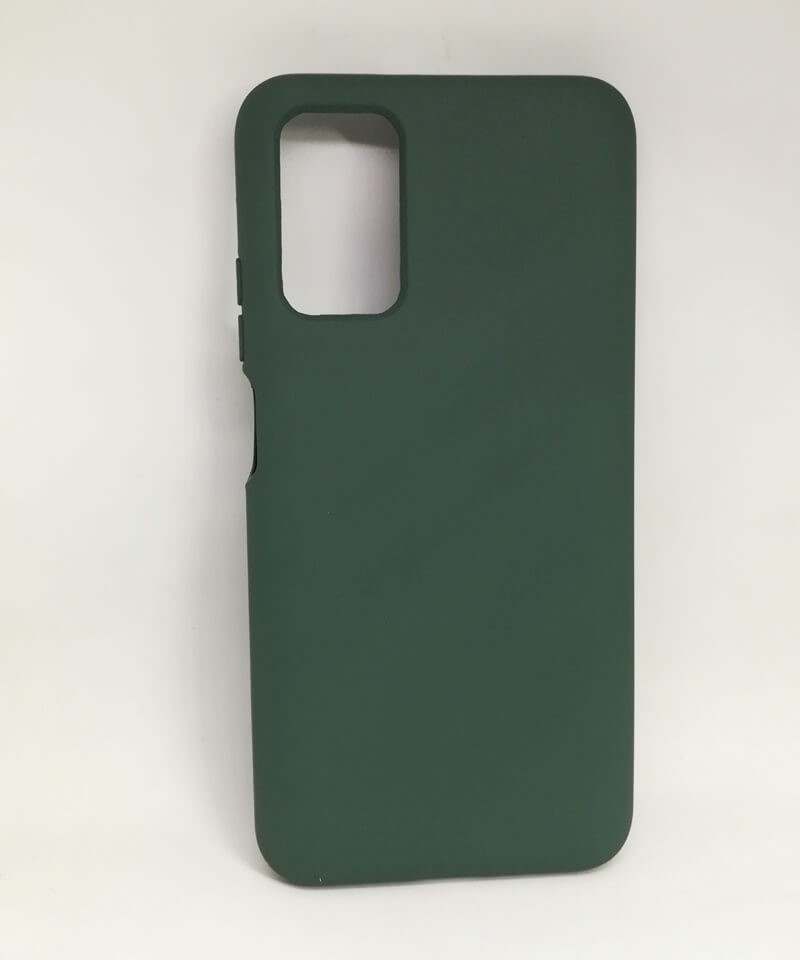 Накладка Soft Silicone Case для для Xiaomi Note 10 5G/Poco M3 Pro/Note 10T 5G/Note 11SE  темно-зелена-0