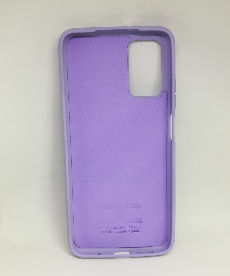 Накладка Soft Silicone Case для для Xiaomi Note 10 5G/Poco M3 Pro/Note 10T 5G/Note 11SE  фіалкова-1