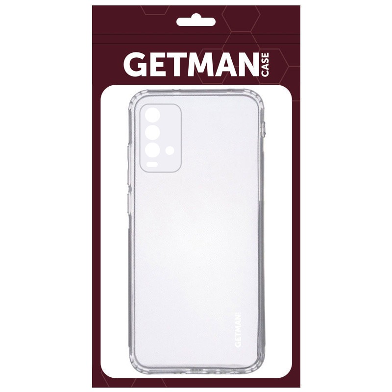 Накладка GETMAN Clear 1,0 mm для Xiaomi Redmi 9T прозорий силікон-1