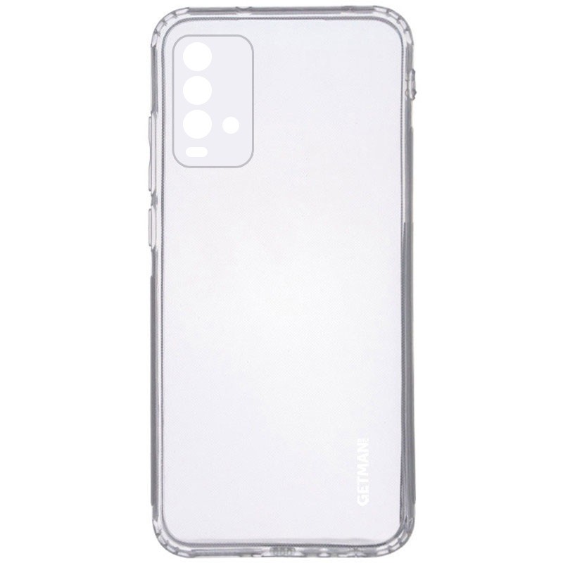 Накладка GETMAN Clear 1,0 mm для Xiaomi Redmi 9T прозорий силікон-0