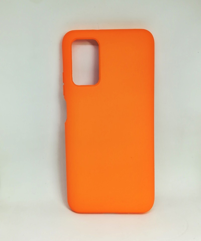 Накладка Soft Silicone Case для Xiaomi Redmi 9T/Poco M3 помаранчева-0