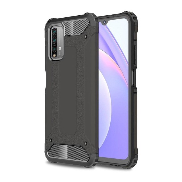 Накладка  Armor для Xiaomi Redmi 9T/Poco M3 темно-сіра-0