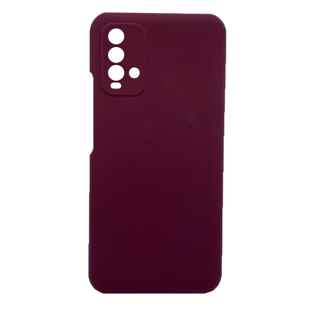 Накладка Fibra для Xiaomi Redmi 9T (Marsala)-0