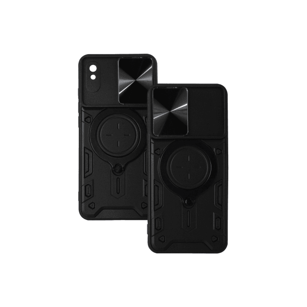 Чохол Protective Stand Case для Xiaomi Redmi 9A/9AT (Black)-0