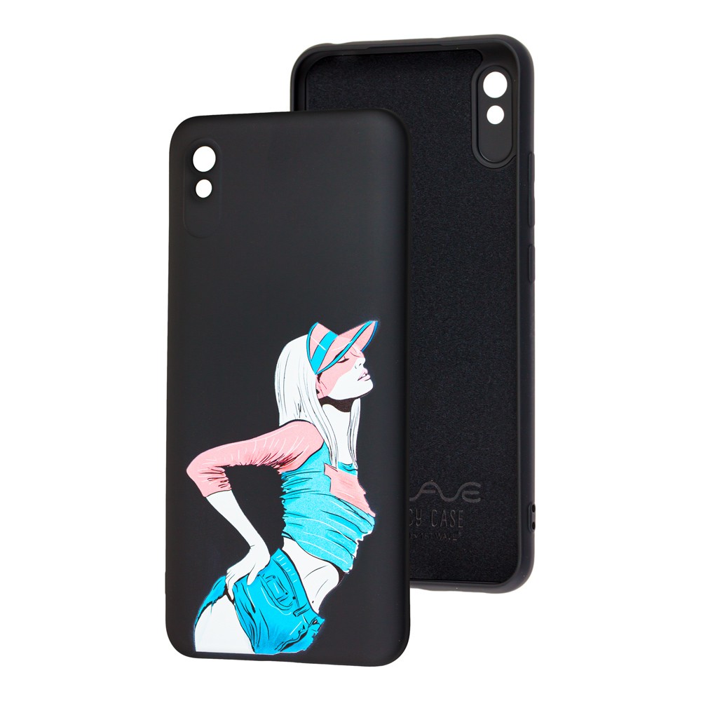 WAVE Fancy для Xiaomi Redmi 9A (temptation/black)-0