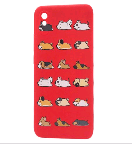 WAVE Fancy для Xiaomi Redmi 9A (sleeping dogs/red)-0