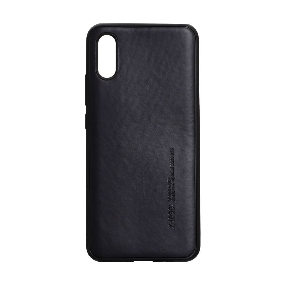 Накладка Leael Color для Xiaomi Redmi 9A чорна-0