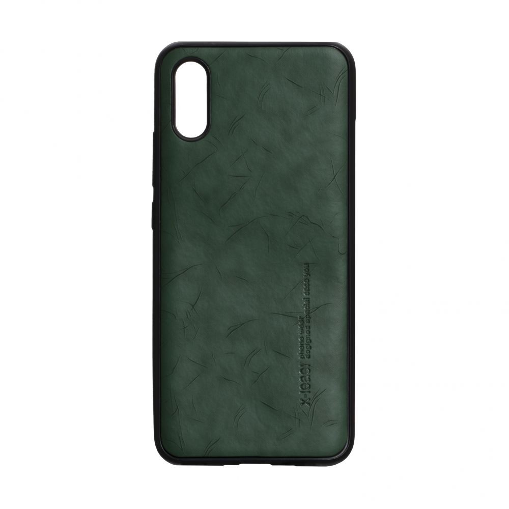 Накладка Leael Color для Xiaomi Redmi 9A зелена-0