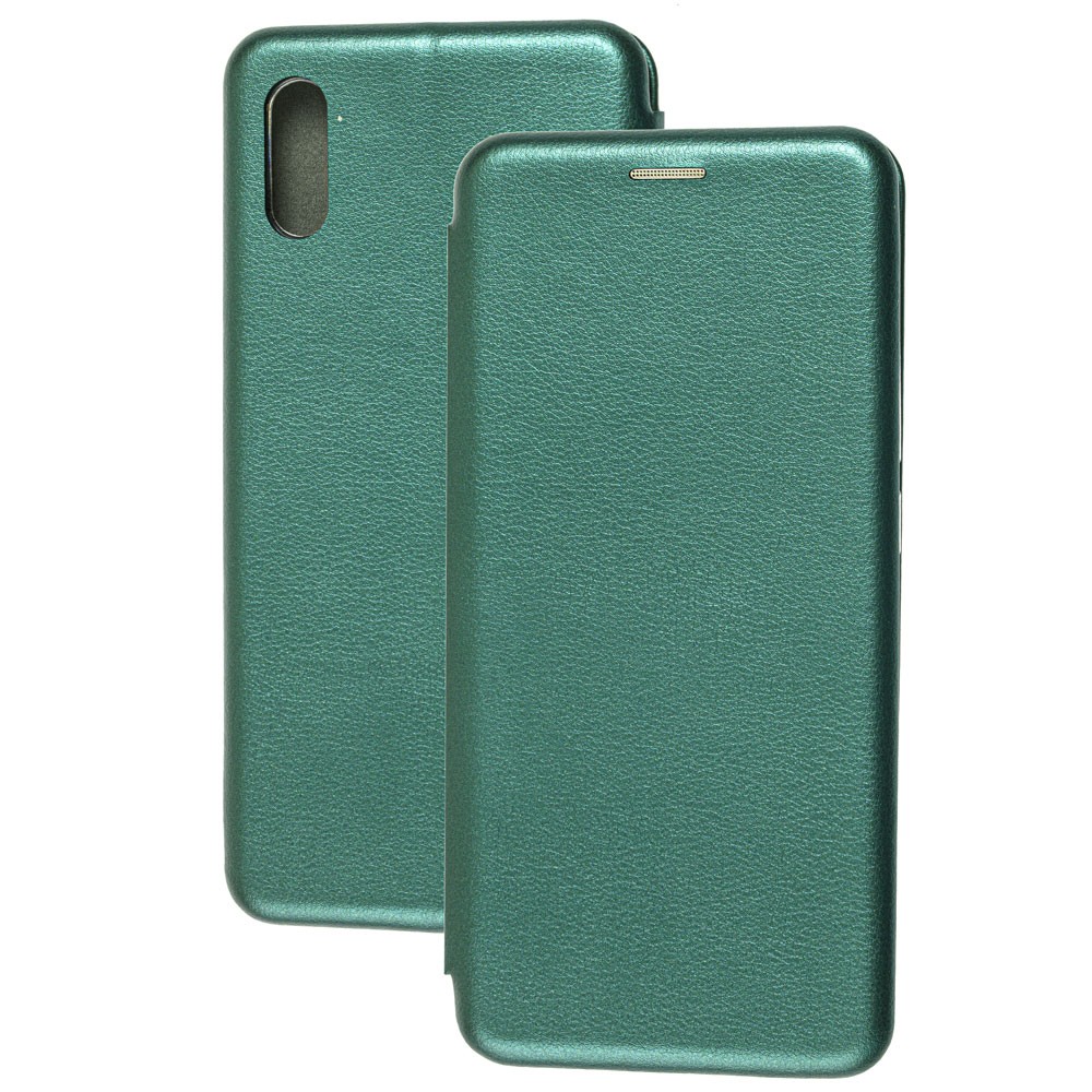 Книжка Premium для Xiaomi Redmi 9A зелена-0