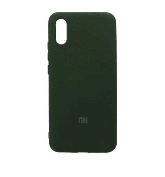 HQ Silicone Case Xiaomi Redmi 9A оливкова-0