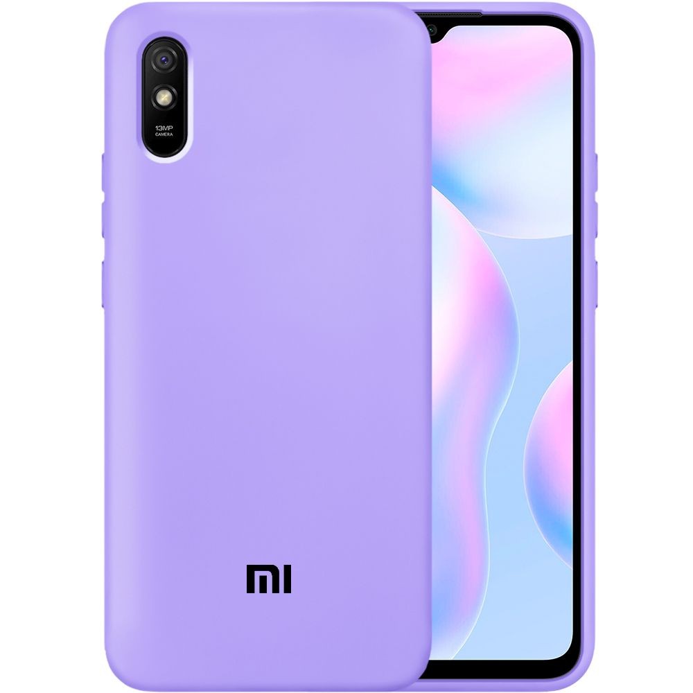 HQ Silicone Case Xiaomi Redmi 9A фіалкова-0