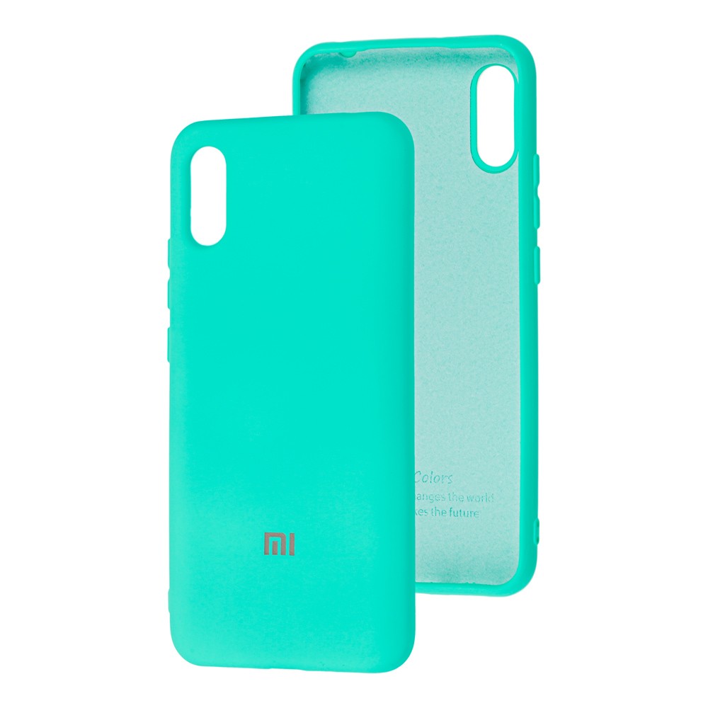 Silicone Cover My Color Full Protective (A) для Xiaomi Redmi 9A (Ocean Blue)-0