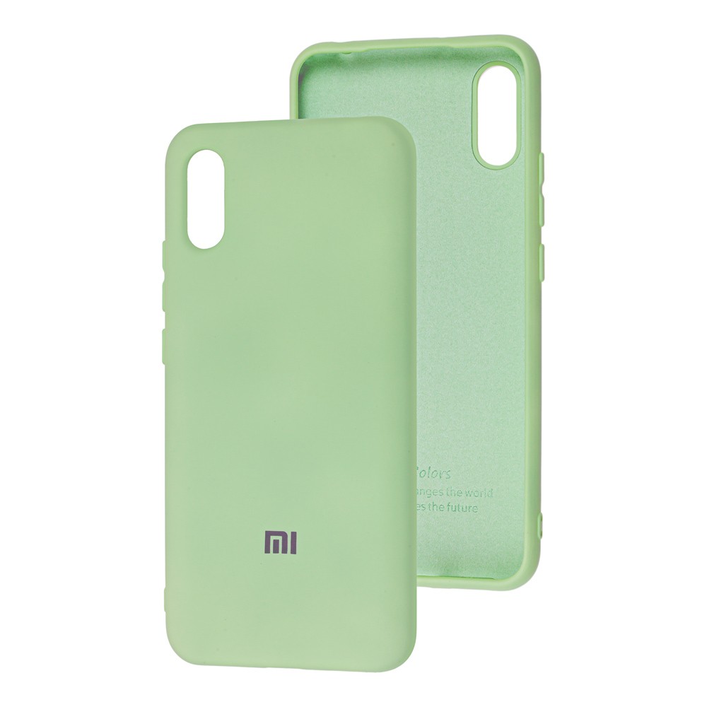 Silicone Cover My Color Full Protective (A) для Xiaomi Redmi 9A (Mint)-0