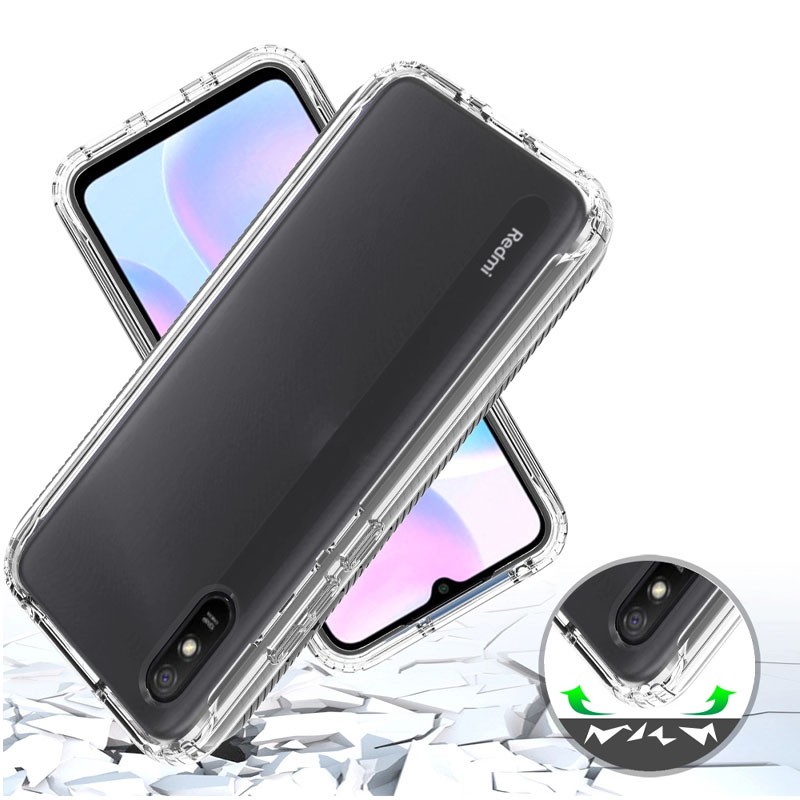 Накладка Full Body для Xiaomi Redmi 9A прозора (силікон+пластик)-2
